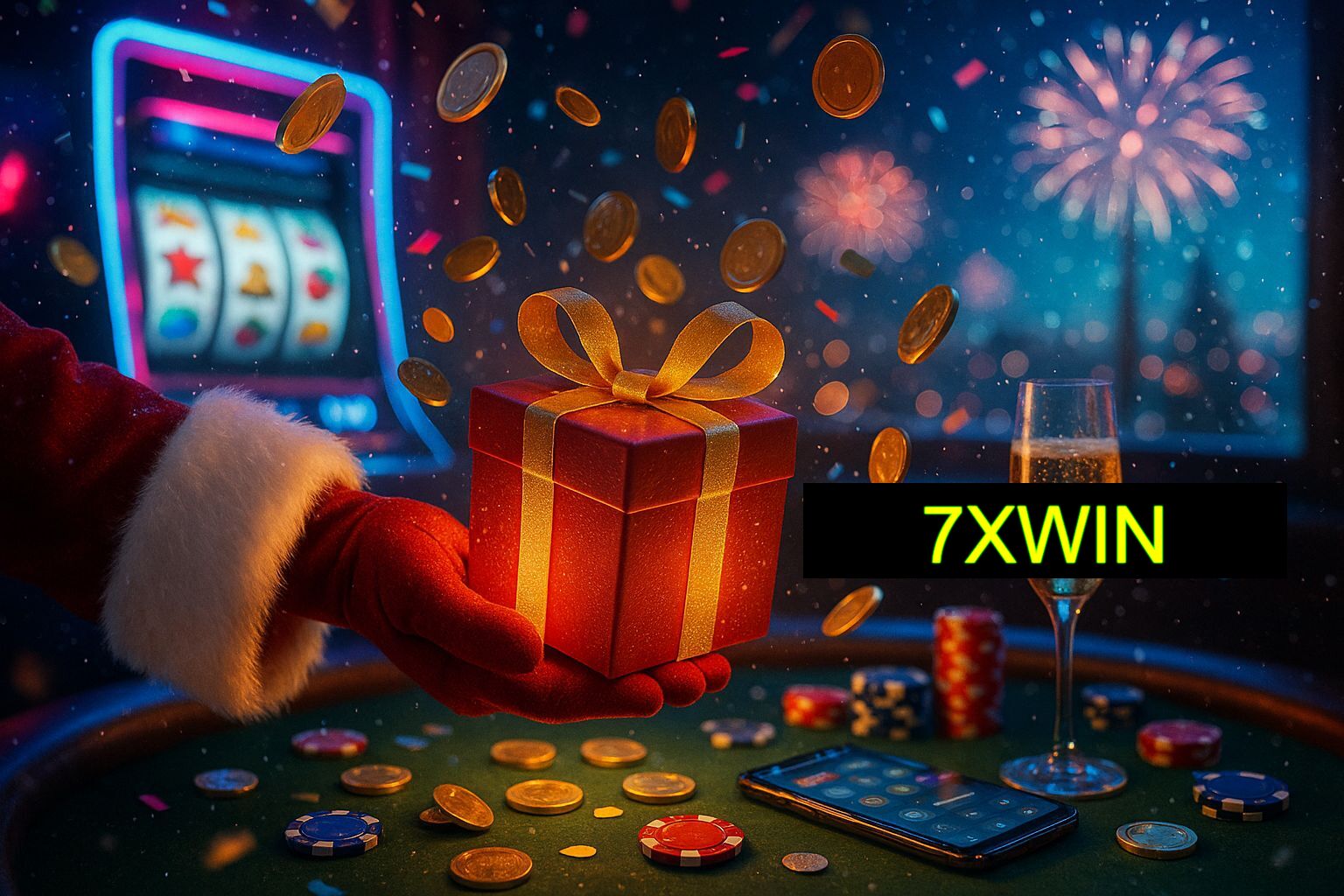 Promoções de Ano Novo no 7XWIN